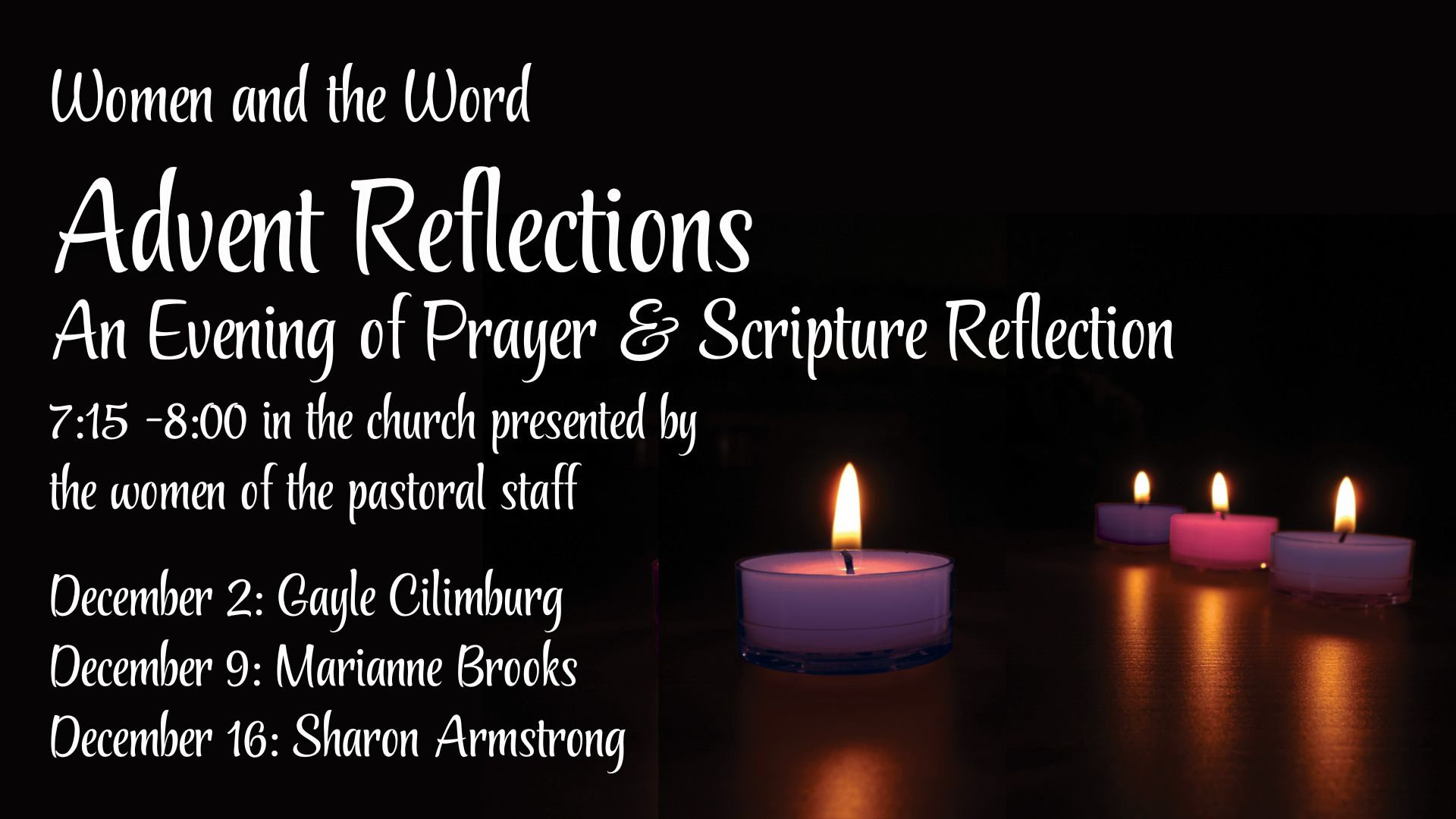 Advent Reflections (3)