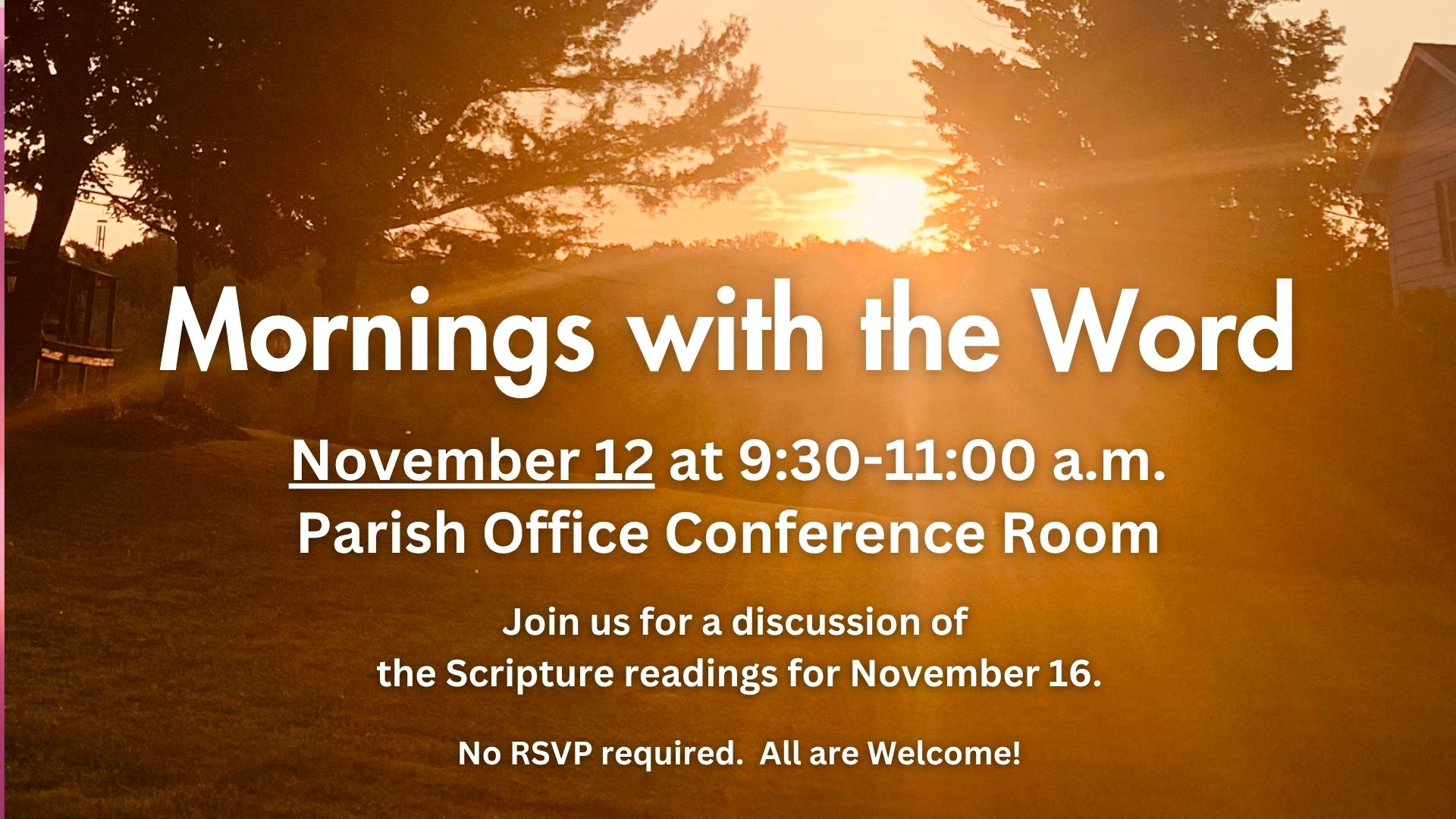 _Mornings and the Word (Presentation)