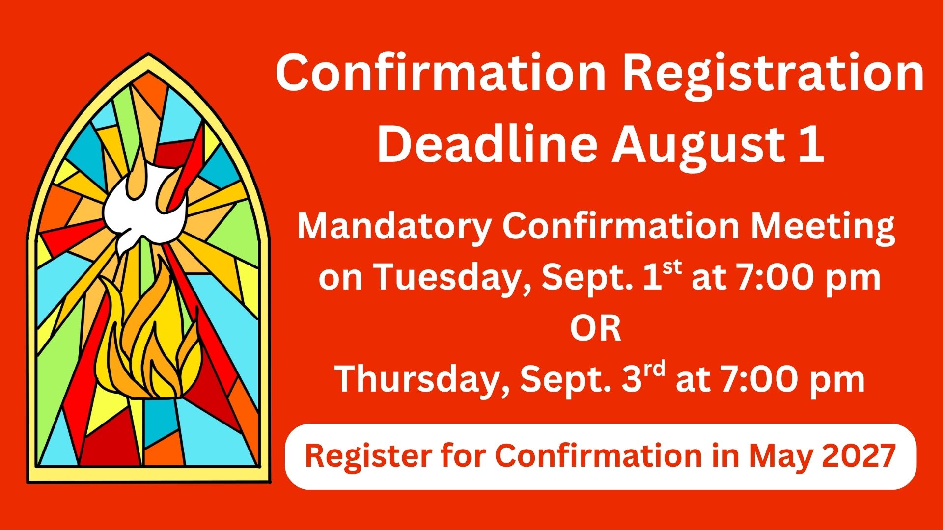 Confirmation Forms